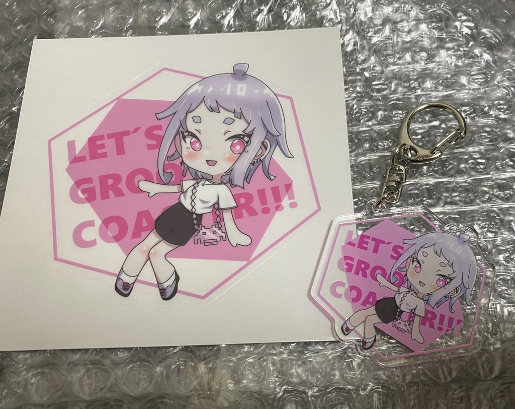 リンカちゃんアクキー(裏面コーティング有)