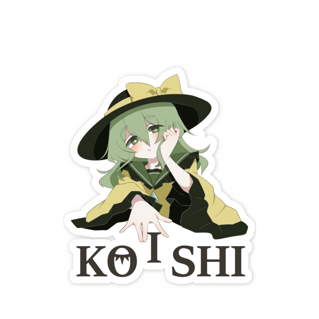 こいしちゃんスマホステッカー