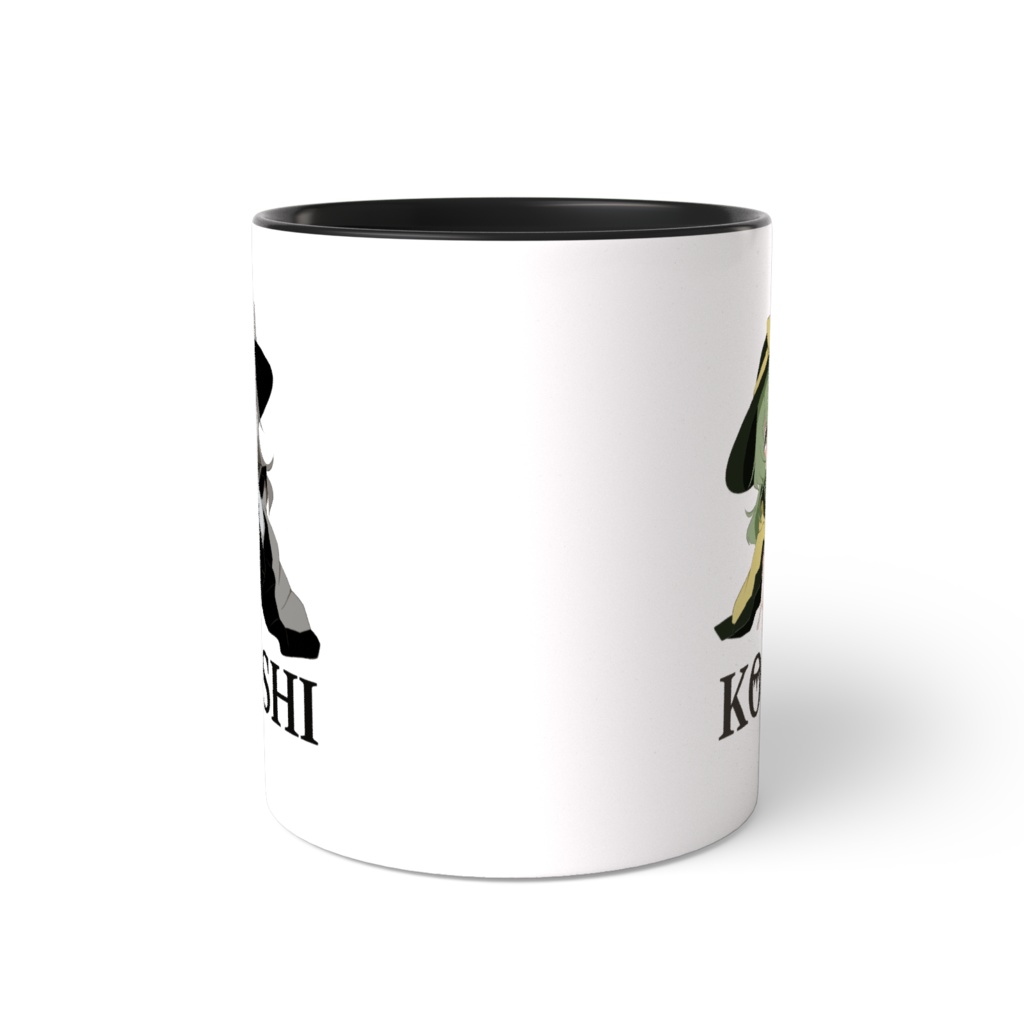 💚こいしちゃんもツートンカラーなマグカップ🖤