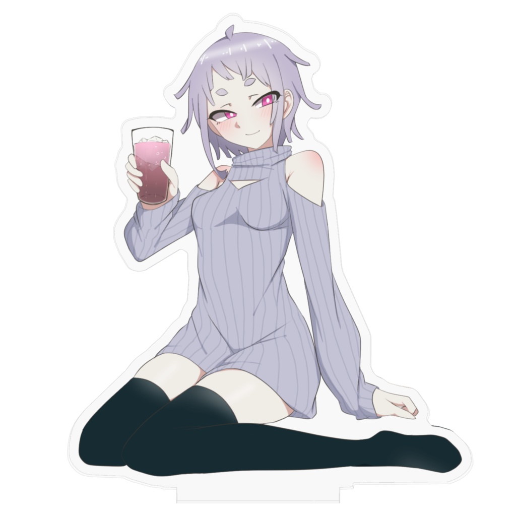 リンカちゃんと乾杯アクリルフィギュア