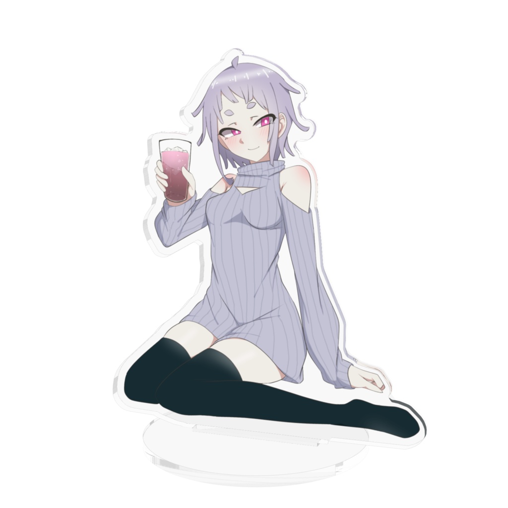 リンカちゃんと乾杯アクリルフィギュア