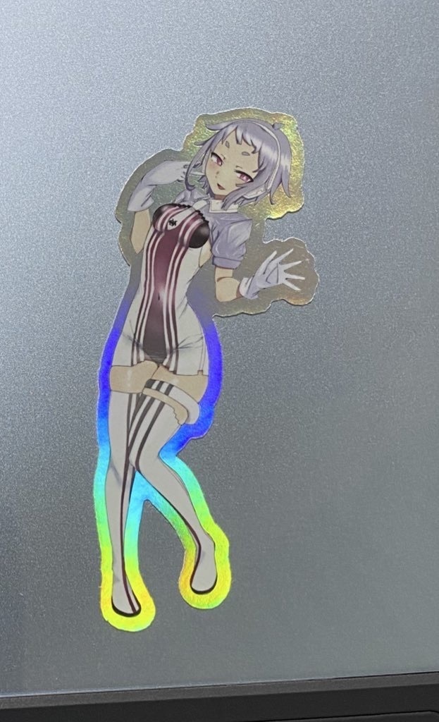 リンカちゃんオーロラステッカー