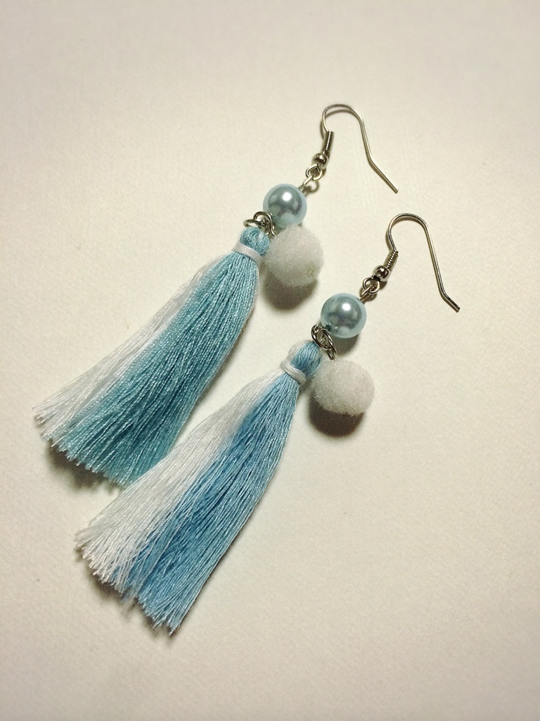 新撰組イメージタッセルピアス