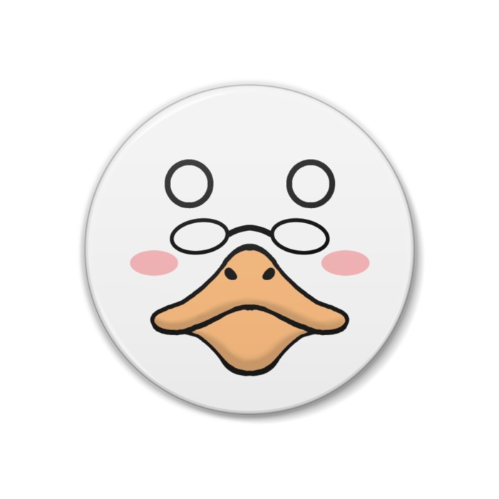 NEWあひるだんご缶バッジ【全4種】