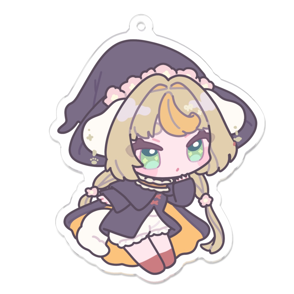 復刻！まじょっ子ぽぽたん(持ち運びアクキー)