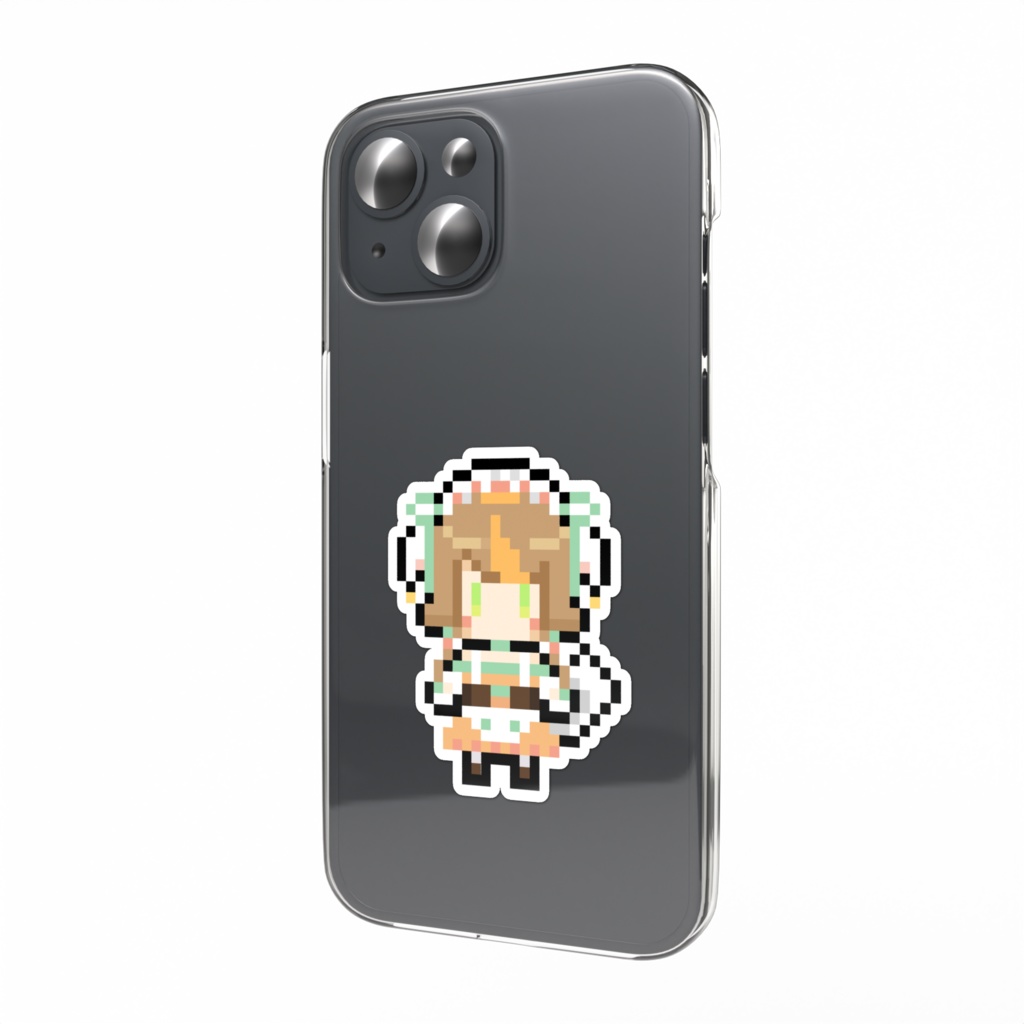 ハジマリノマチなドットぽぽたんステッカー