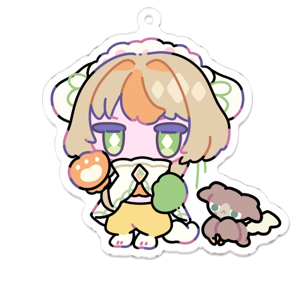 ATK魔犬ぽぽたん(アクキーの姿)