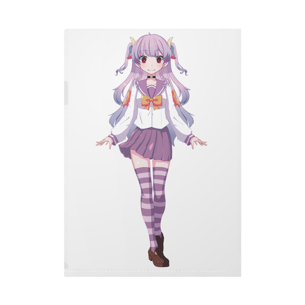 夢川でこクリアファイル