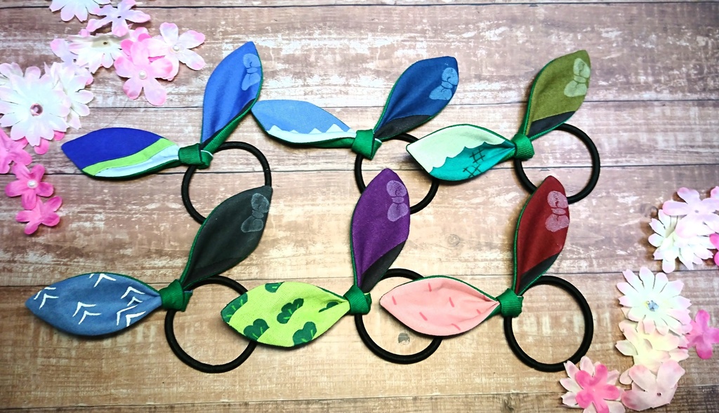 六年生 リボンゴム 文次郎