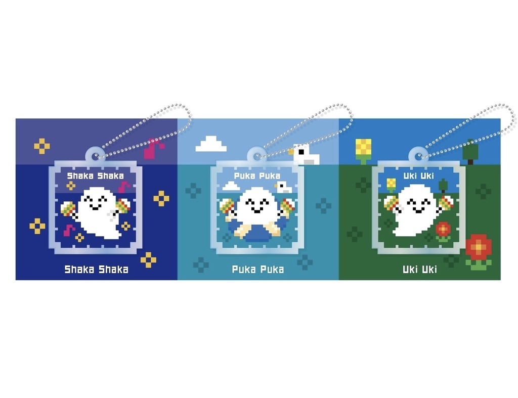 【非公式】 にじさんじ ドット絵アクリルキーホルダー