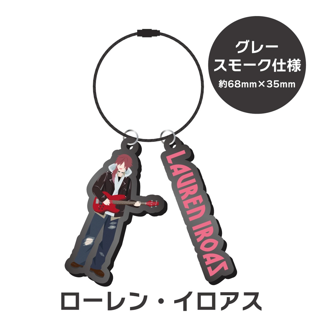 【非公式】 にじさんじ 二連アクリルキーホルダー