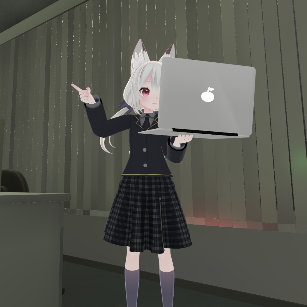 【UnityPackage同梱】洗練されたパソコン