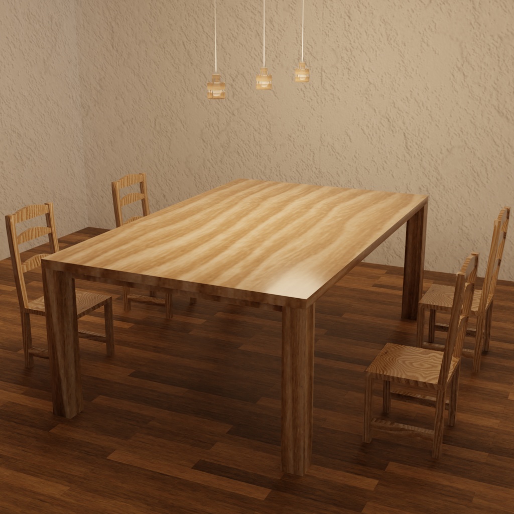 【UnityPackage同梱】VRC想定家具セット