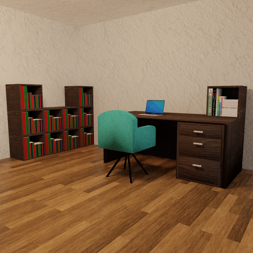 【UnityPackage同梱】VRC想定家具セット