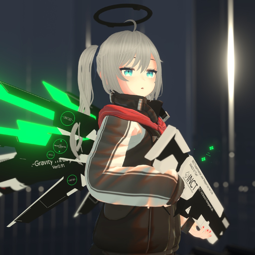 【Unitypackage同梱】試作21式レーザー兵器群