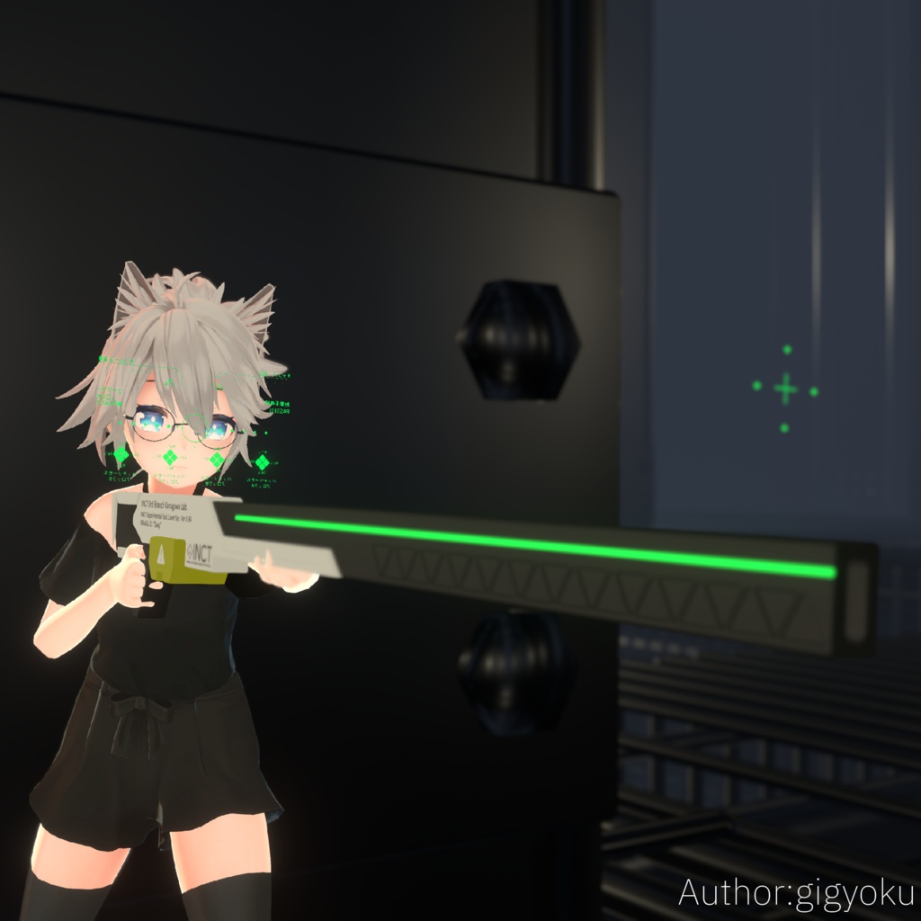 【Unitypackage同梱】試作21式レーザー兵器群