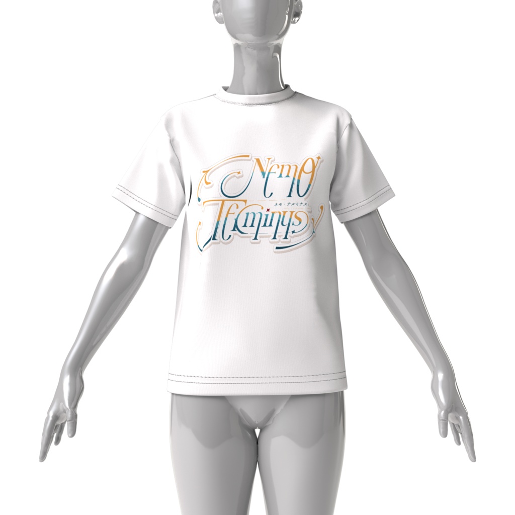 NemoTerminus ★ネームロゴ★ ビッグシルエットTシャツ