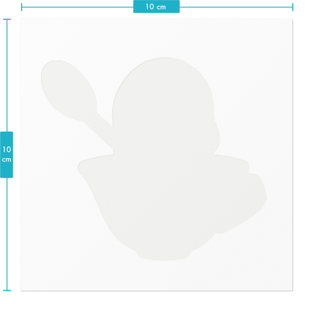 ティーカップ灯花ステッカー