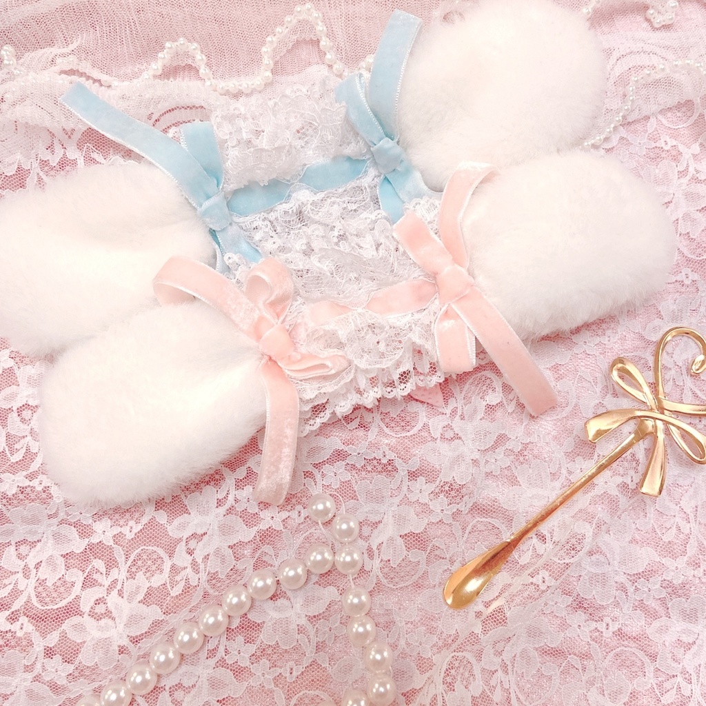 ♡ベロアラビットヘッドドレス