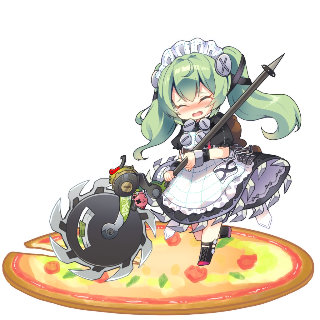 チェーンソーが回るカリンアクスタ