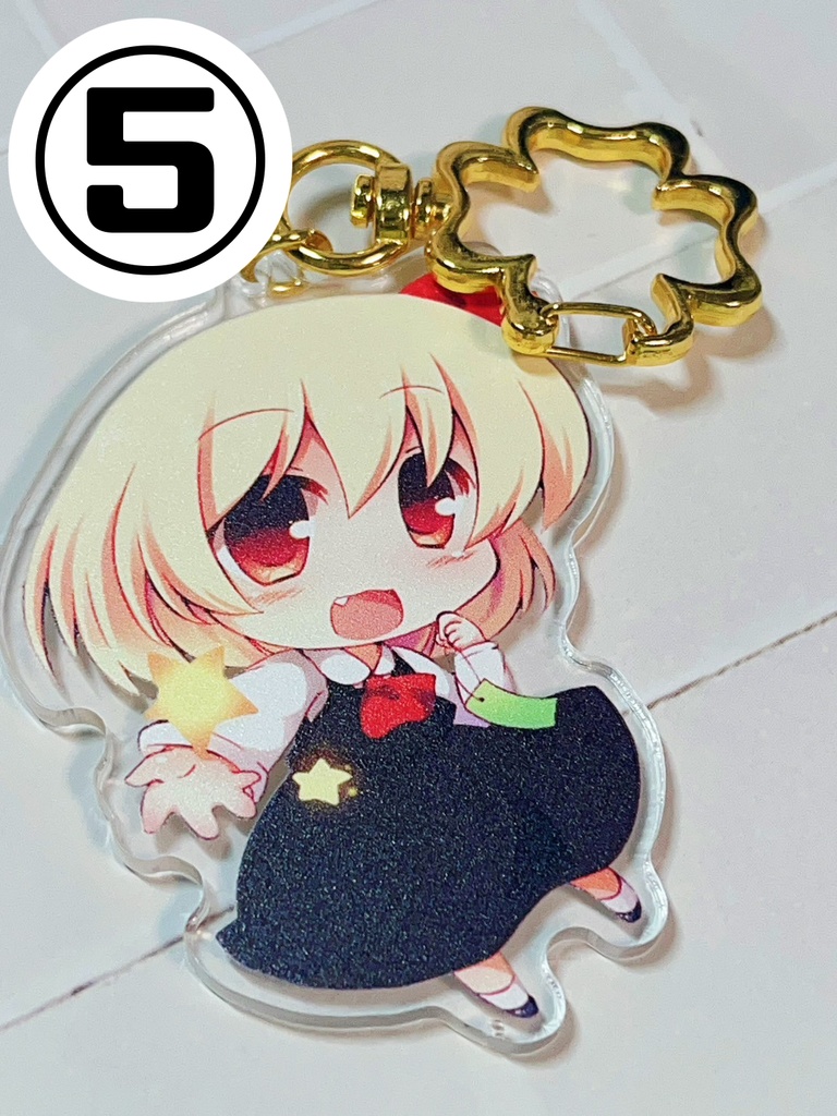 ルーミアアクリルグッズ類