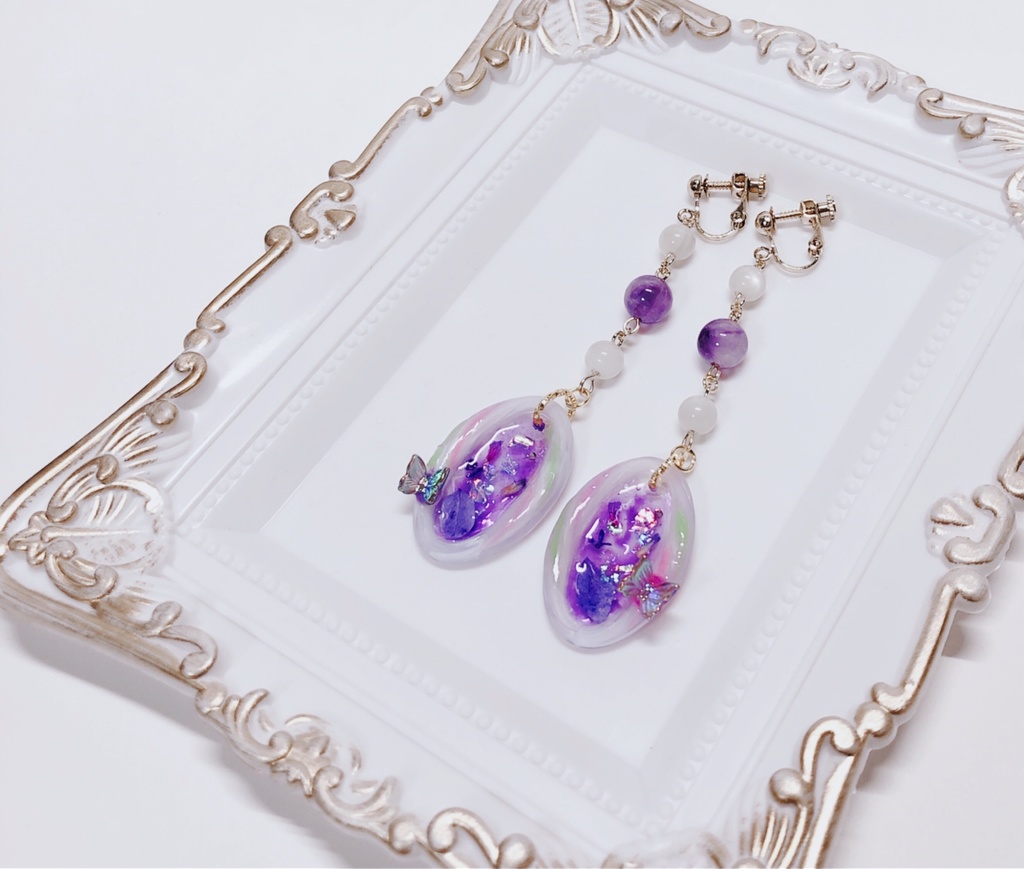 胡蝶しのぶモチーフピアス/イヤリング