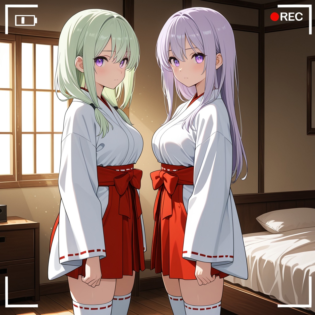 AI Original Character Collection 巫女1
