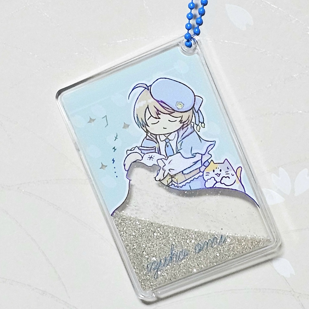 アクキー「米を注ぐおみ」※出穂おみ非公式ファングッズ