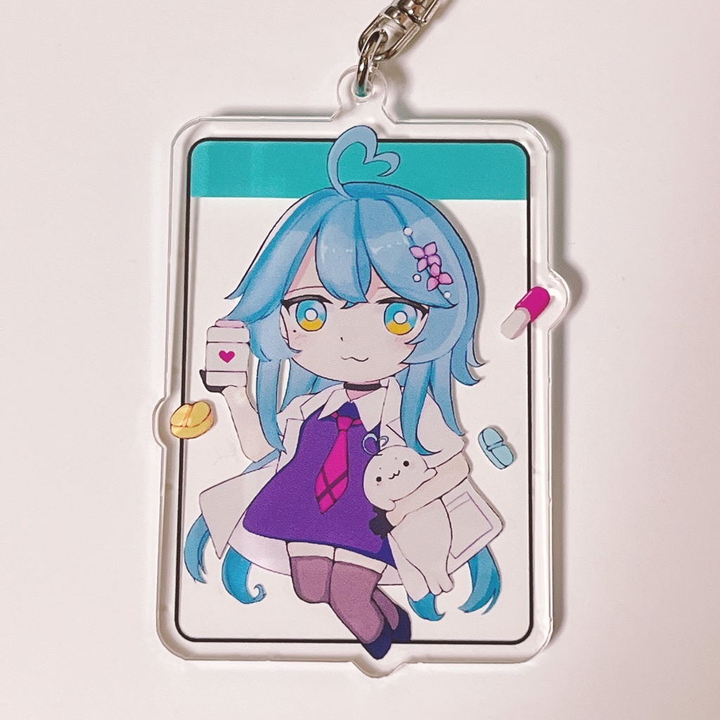 雨声シトのお薬アクリルキーホルダー