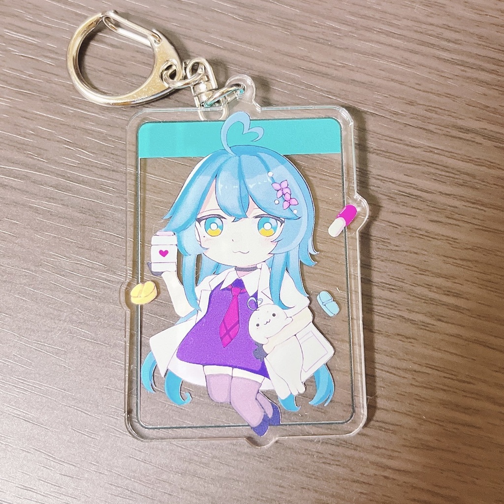 雨声シトのお薬アクリルキーホルダー