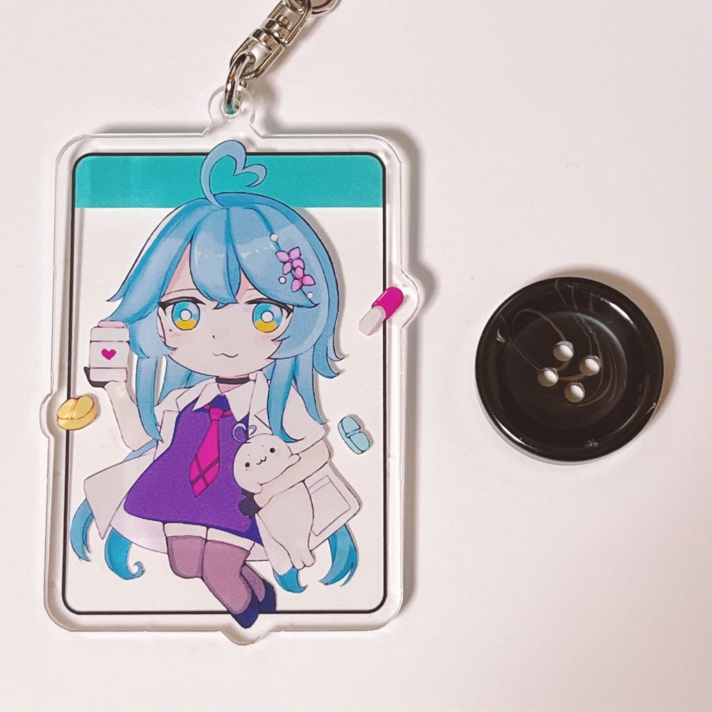 雨声シトのお薬アクリルキーホルダー