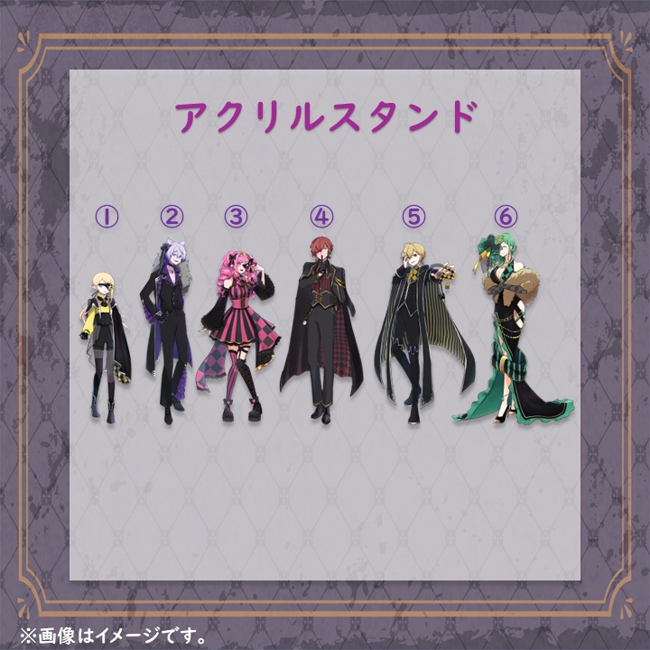 【神話生物たちの仮面舞踏会】アクリルスタンド