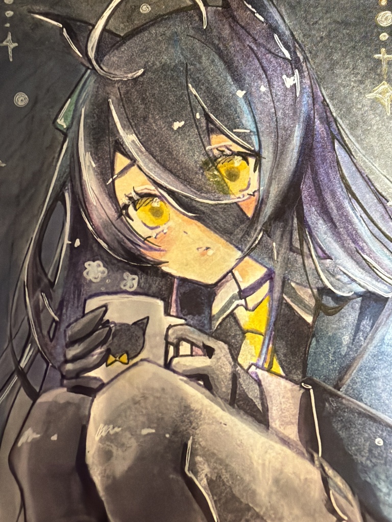 ◆ウマ娘◆ 手描きファンアート マンハッタンカフェ