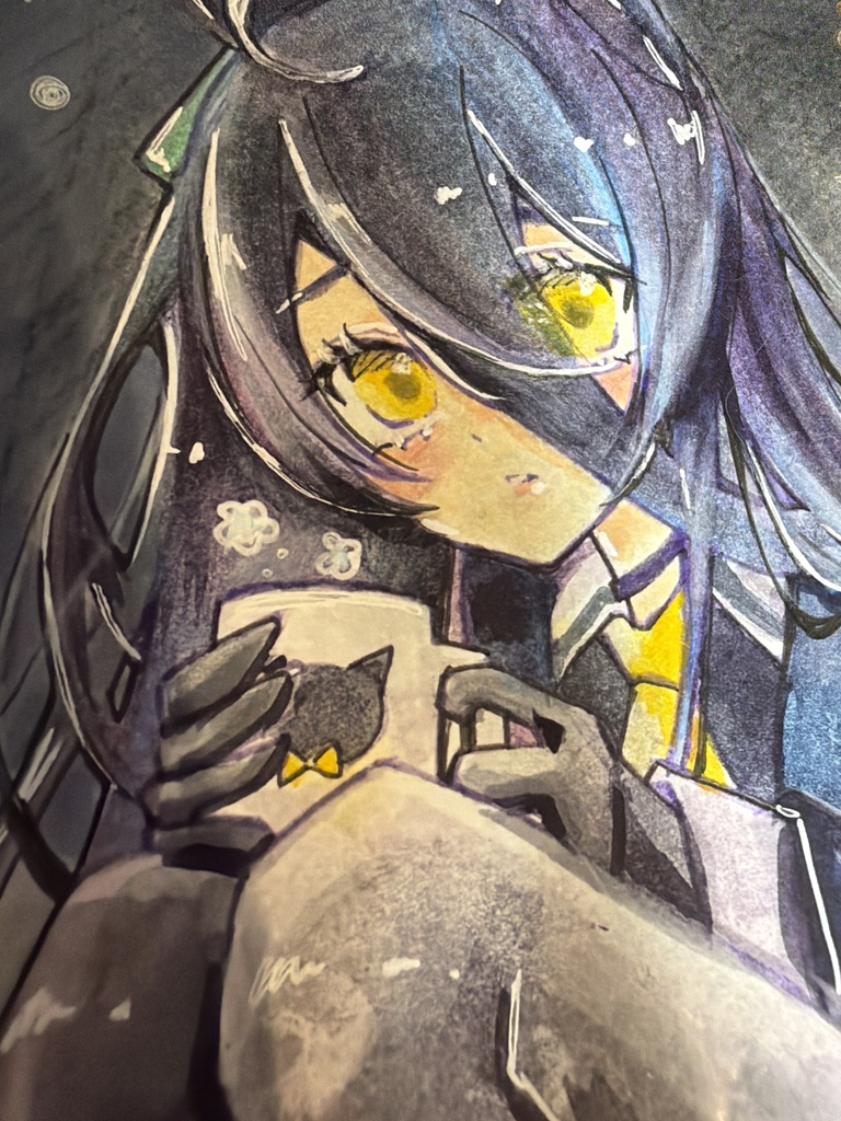 ◆ウマ娘◆ 手描きファンアート マンハッタンカフェ