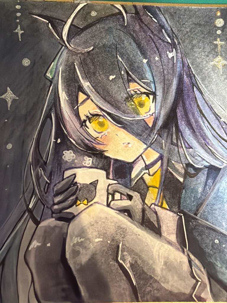 ◆ウマ娘◆ 手描きファンアート マンハッタンカフェ