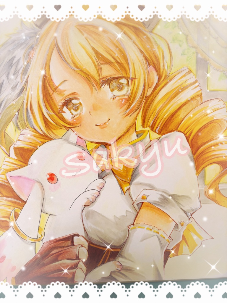 ◆魔法少女まどかマギカ◆巴マミ ファンアート✨️大色紙