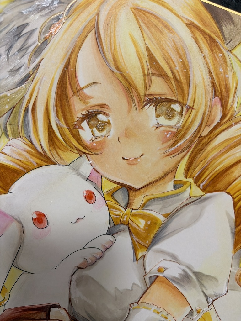 ◆魔法少女まどかマギカ◆巴マミ ファンアート✨️大色紙