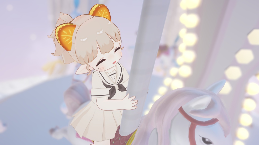 ちょろみみアップヘア【髪型2種】