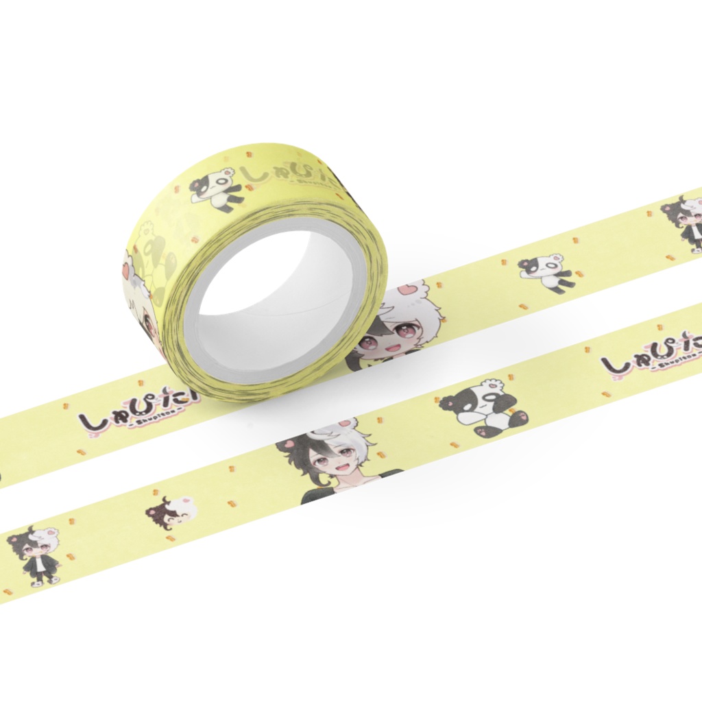 しゅぴたんマスキングテープ