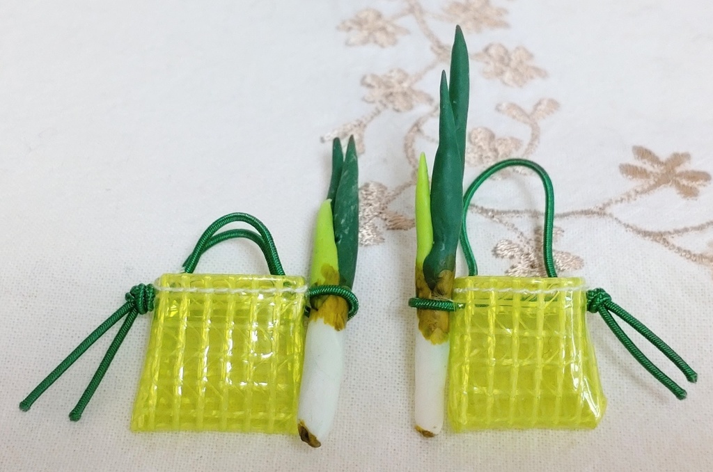 「ダヨちゃんに捧ぐ ネギバッグ」2種&ネギボウズ帽子