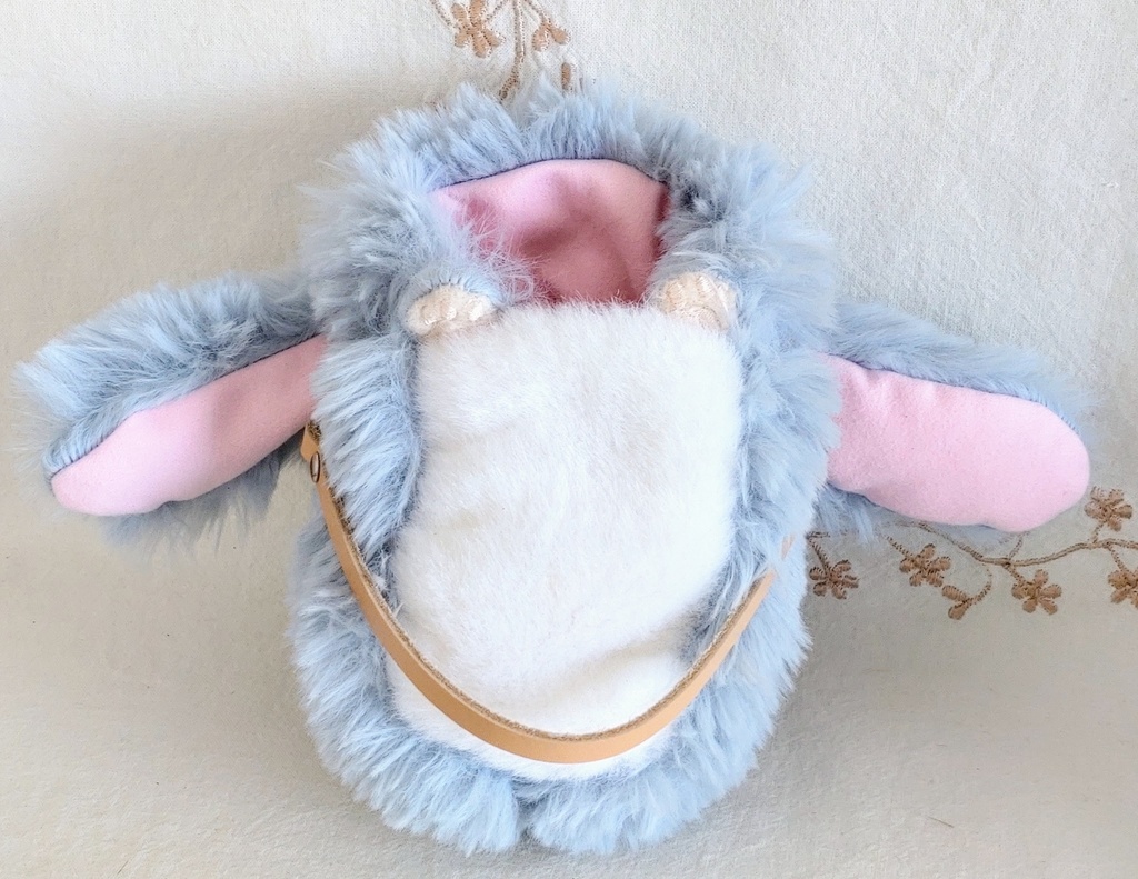 【made in rabbit field】ねんどろいどどーるサイズ&オビツろいど対応『きゃりぐるみ』🐾本革製ストラップ付