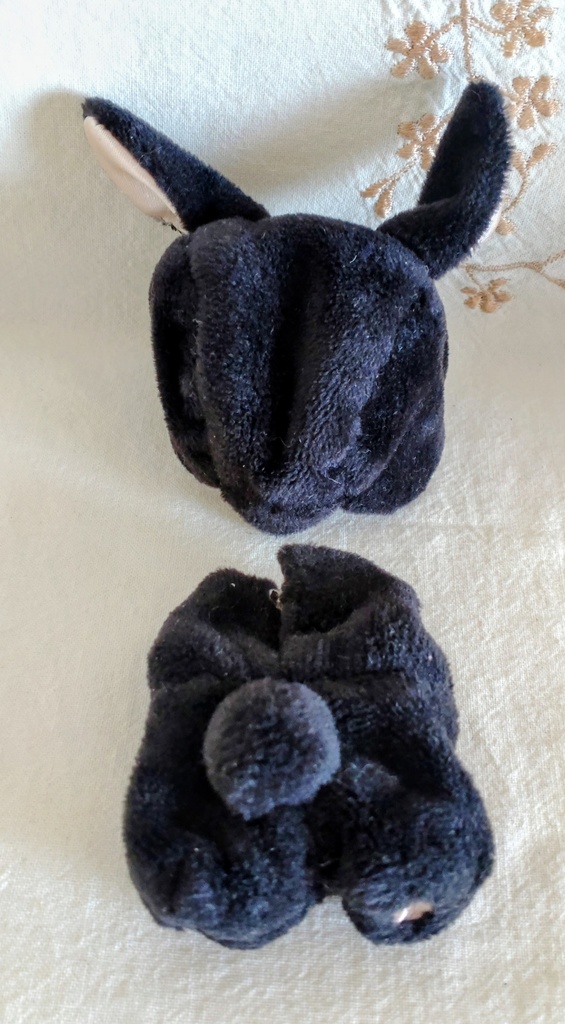 【made in rabbit field】ねんどろコスチューム*うさちゃんロンパース(黒)