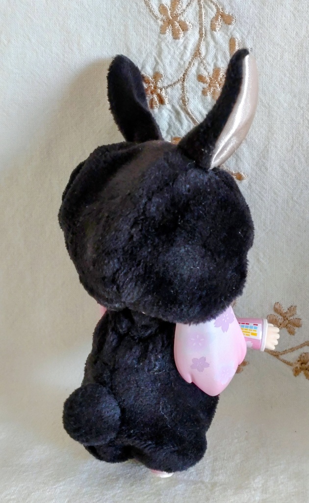 【made in rabbit field】ねんどろコスチューム*うさちゃんロンパース(黒)