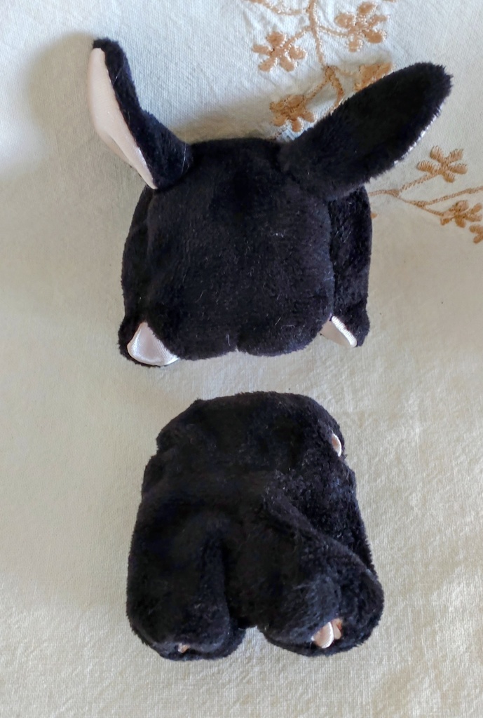 【made in rabbit field】ねんどろコスチューム*うさちゃんロンパース(黒)