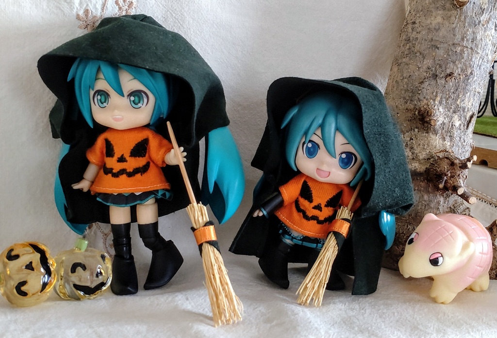 【made in rabbit field】ねんどろサイズのHappy Halloween~ (ねんどーる・オビツろいどにも対応)