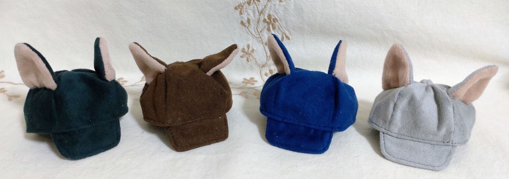 【made in rabbit field】秋のねんどろ帽子(ねんどーる・オビツろいど対応)