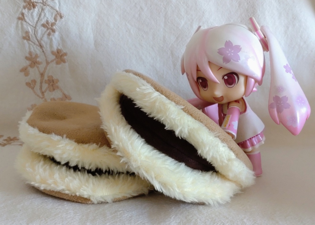 【made in rabbit field】ねんどろ&ねんどーる小物❋ねんねこどら焼き