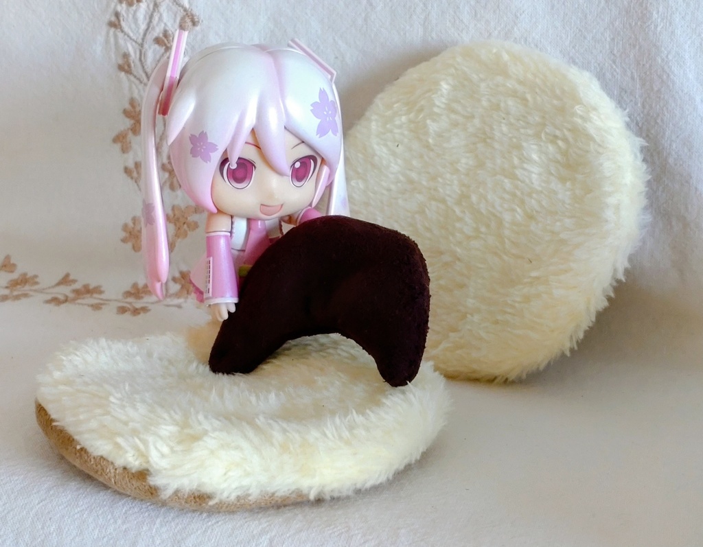 【made in rabbit field】ねんどろ&ねんどーる小物❋ねんねこどら焼き