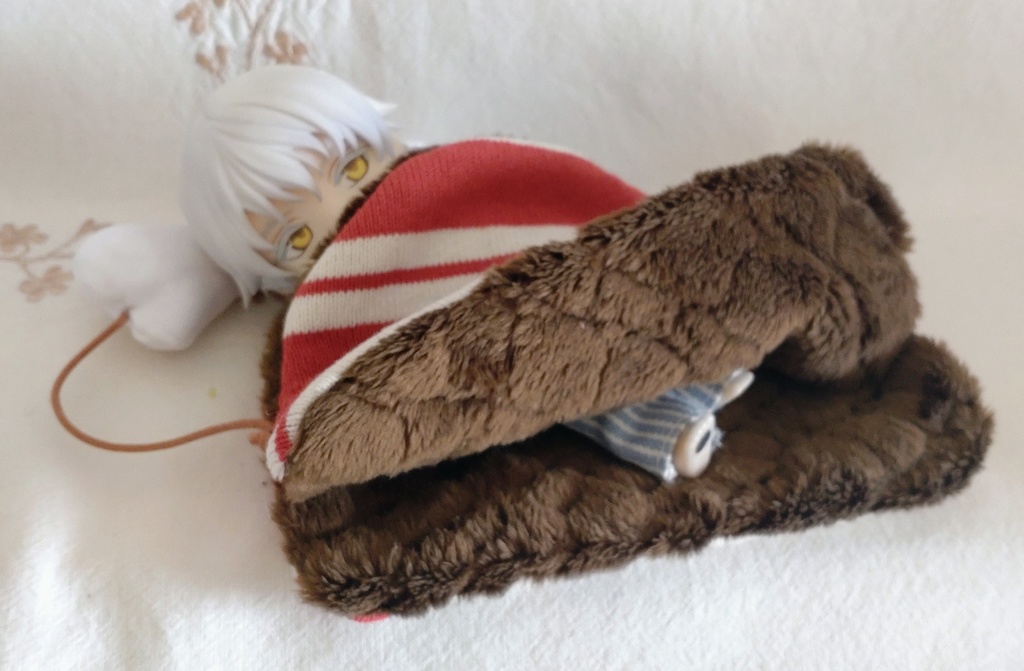 アフターイベント特価❗️【made in rabbit field】ねんどろ&ねんどーる小物❋ねんねこステーキ/リバーシブル仕様ホネまくら付