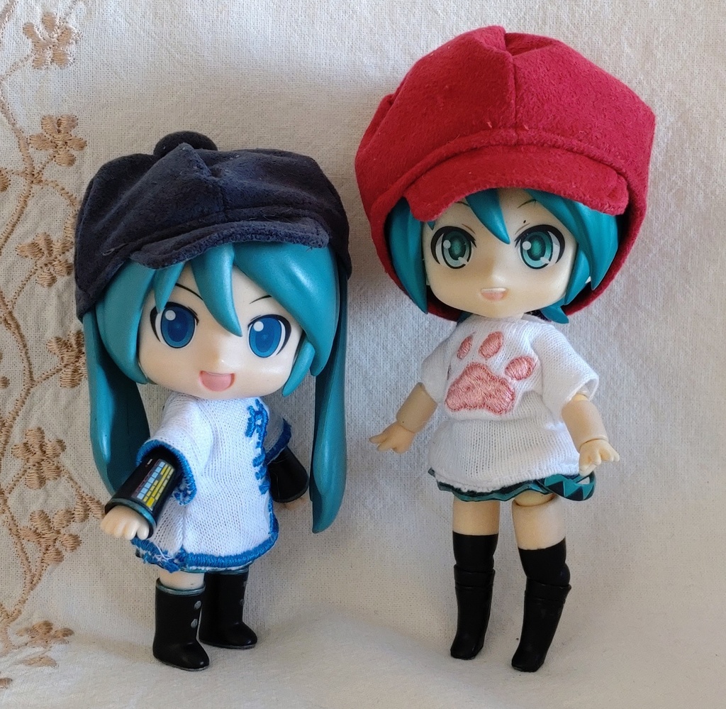 ねんどろらーじ・ねんどろ&ねんどーる・ねんぷち帽子❋キャスケット・キャップいろいろ
